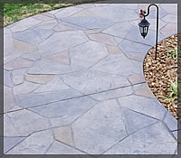 Stamped Concrete in Flagstone