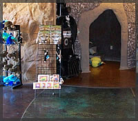 Warner Park Gift Shop, Chattanooga, TN<br />Multi-color Stain-Crete with pattern